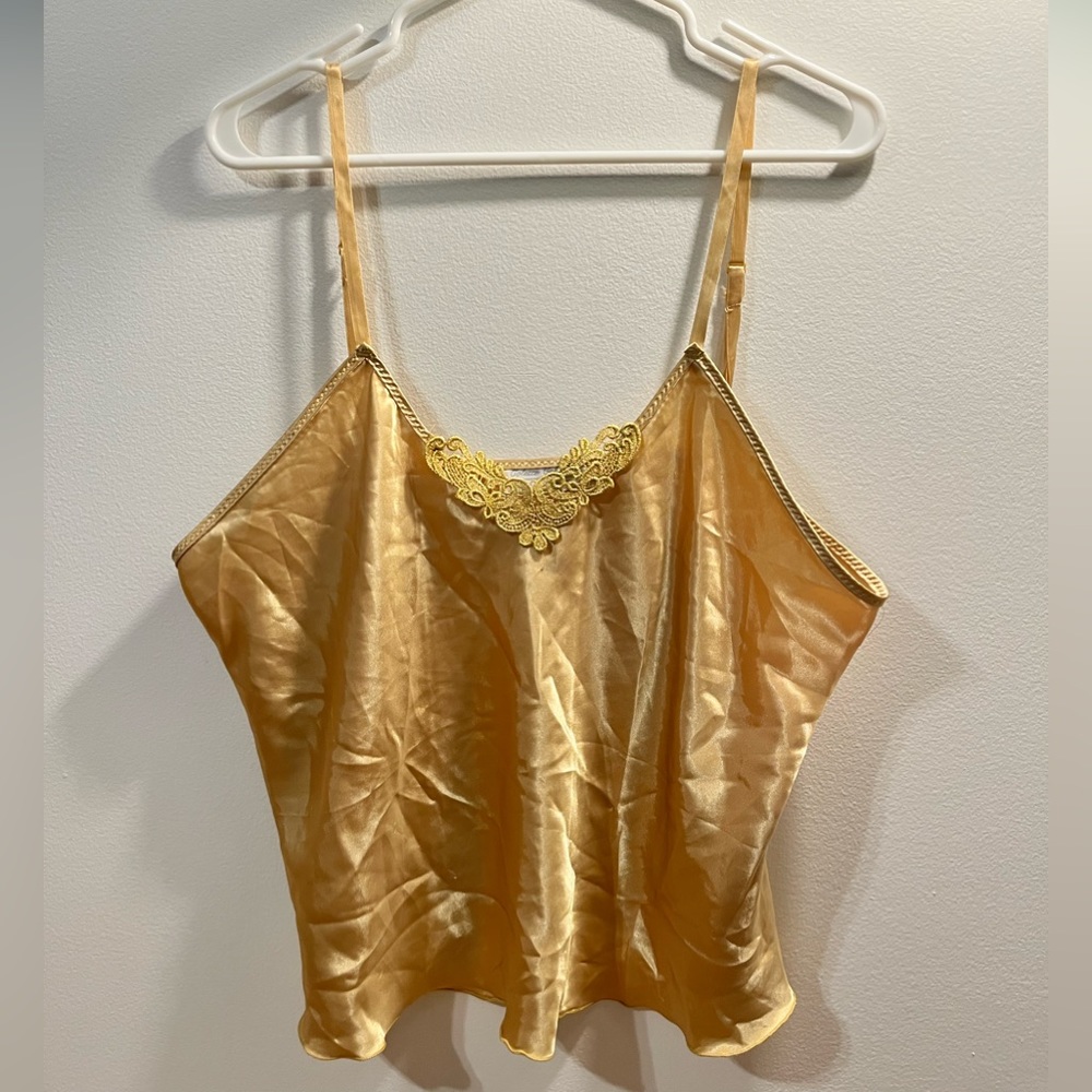 Colesce Collection Lingerie Silk Top